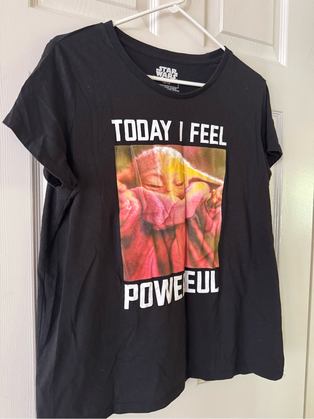 Star Wars Women’s Grogu "Today I Feel Powerful" Graphic T-Shirt - Picture 4 of 9